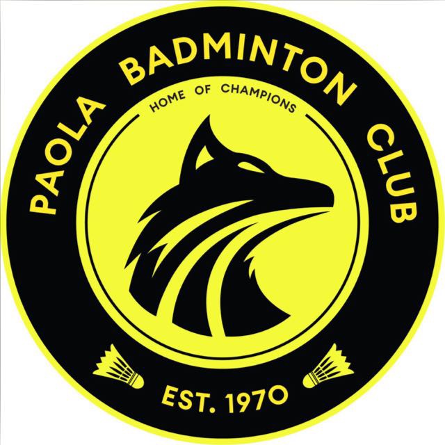 Paola Badminton Club Logo